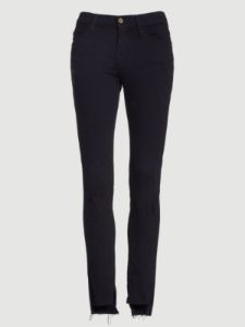 Le High Skinny Raw Stagger -- Film Noir sold by Frame Denim