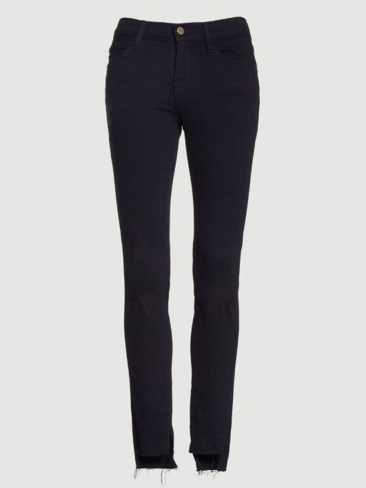 Le High Skinny Raw Stagger -- Film Noir sold by Frame Denim