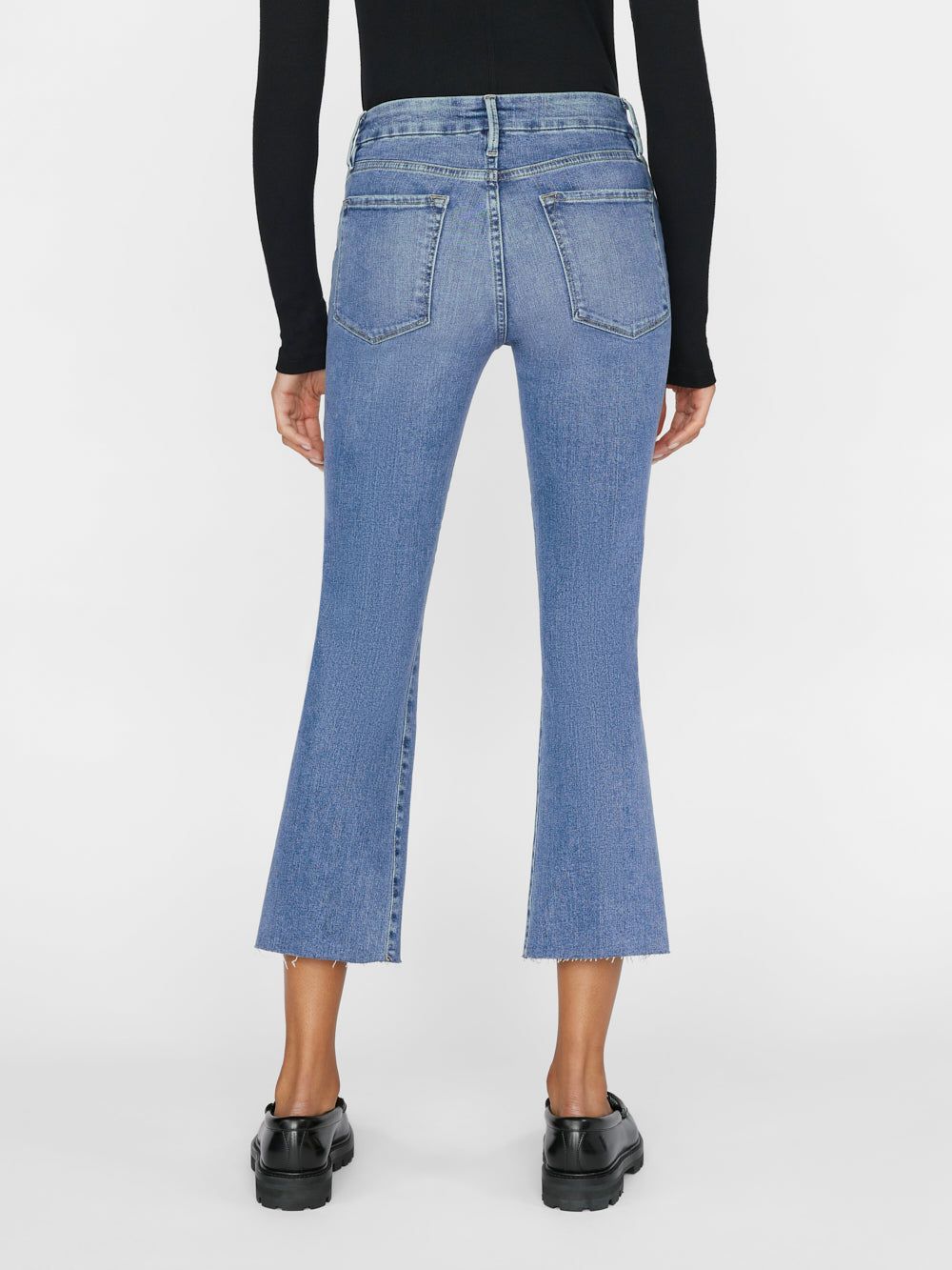 Le Crop Mini Boot Raw Edge -- Cairo sold by Frame Denim product image thumbnail 6