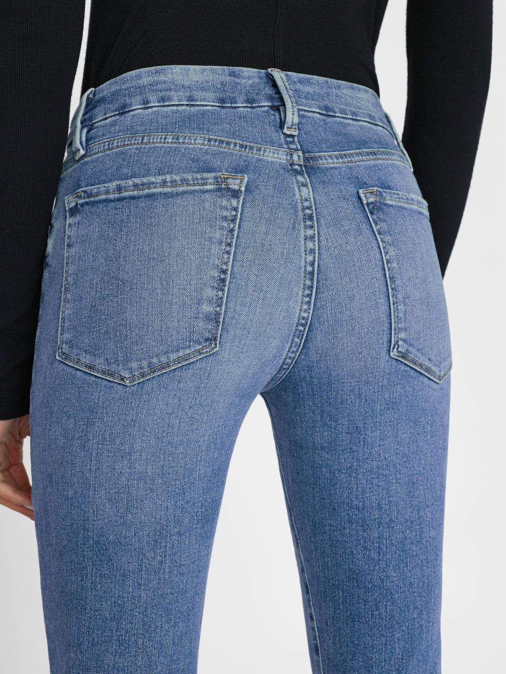Le Crop Mini Boot Raw Edge -- Cairo sold by Frame Denim product image thumbnail 4