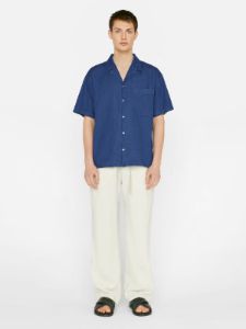Chambray Camp Collar Shirt -- Maritime sold by Frame Denim