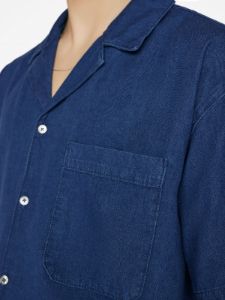 Chambray Camp Collar Shirt -- Maritime sold by Frame Denim