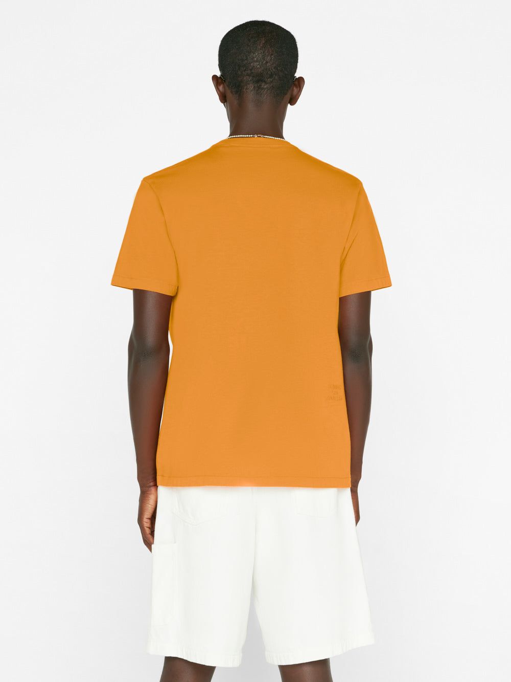 FRAME Logo Tee -- Clementine sold by Frame Denim product image thumbnail 6