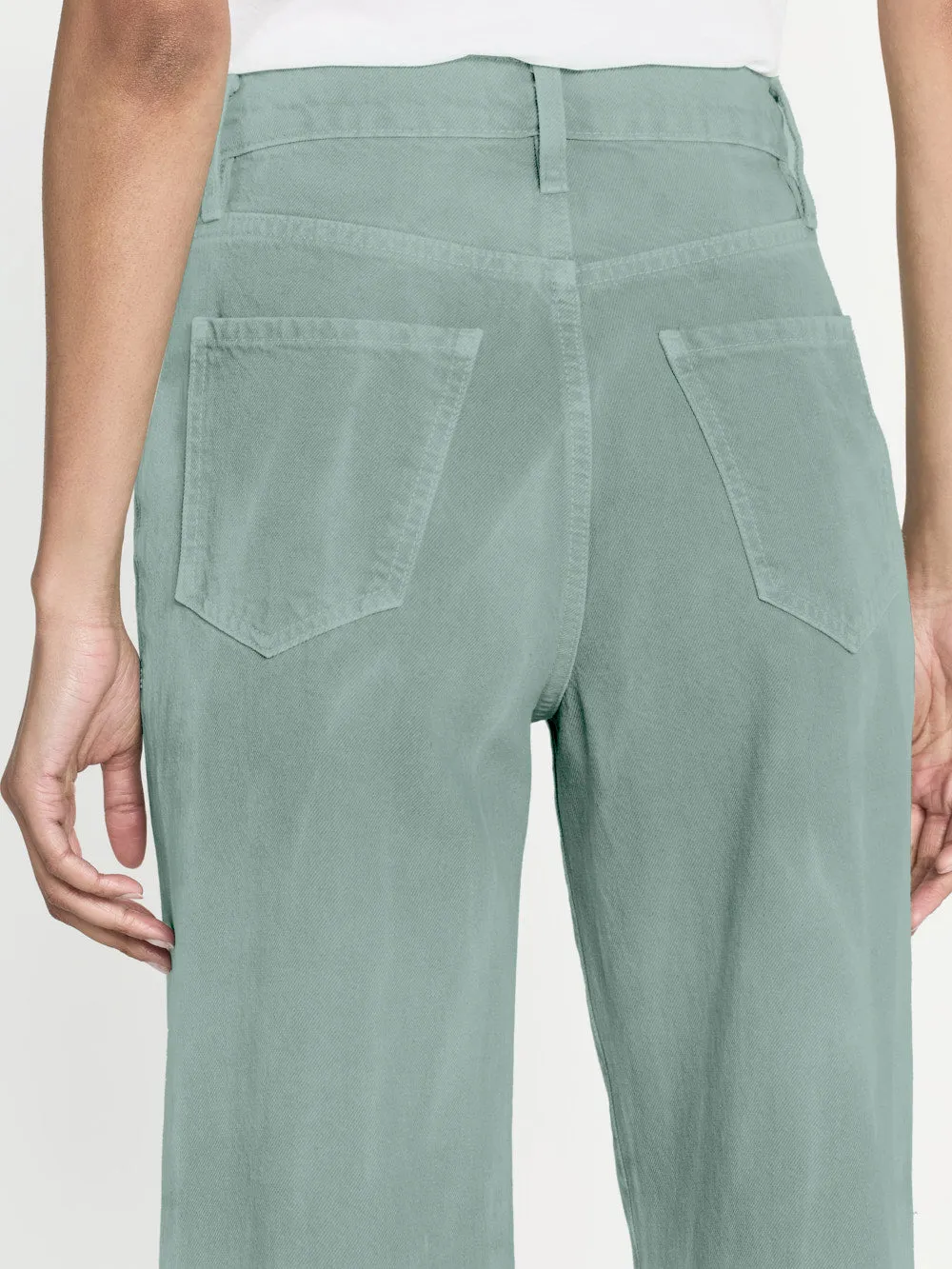 Le Jane Wide Crop -- Opal sold by Frame Denim product image thumbnail 4