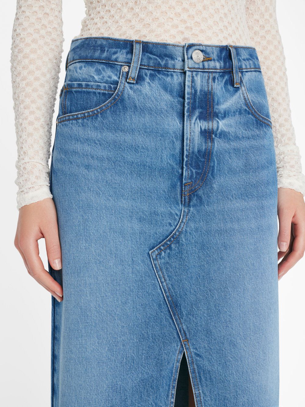 The Midaxi Skirt -- Del Amo sold by Frame Denim product image thumbnail 10