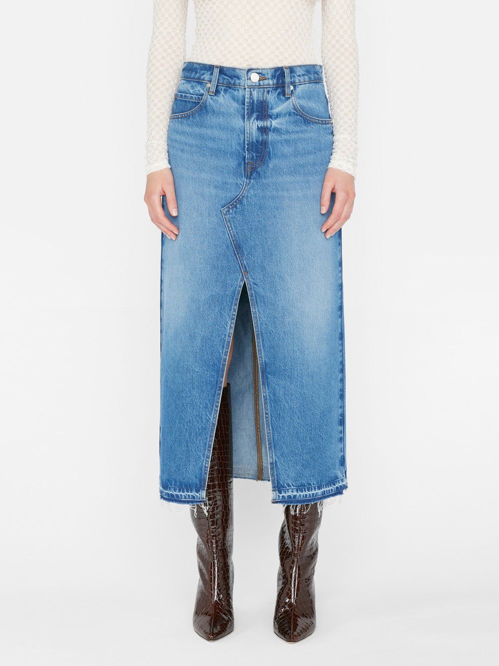 The Midaxi Skirt -- Del Amo sold by Frame Denim product image thumbnail 4