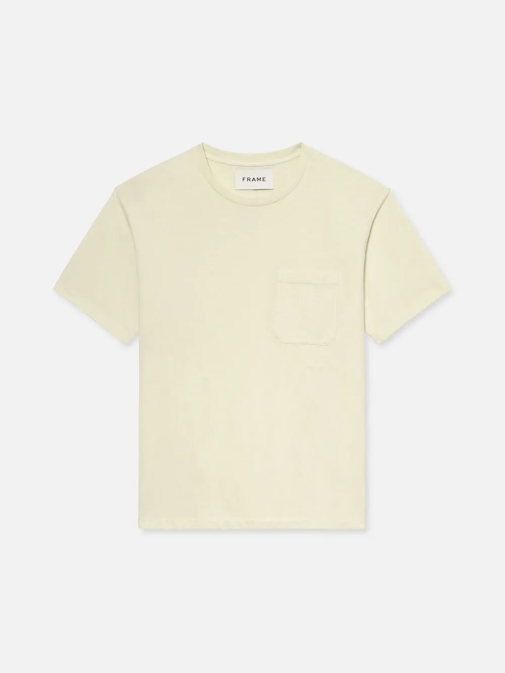 Vintage Tee -- White Sand sold by Frame Denim