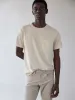 Vintage Tee -- White Sand sold by Frame Denim