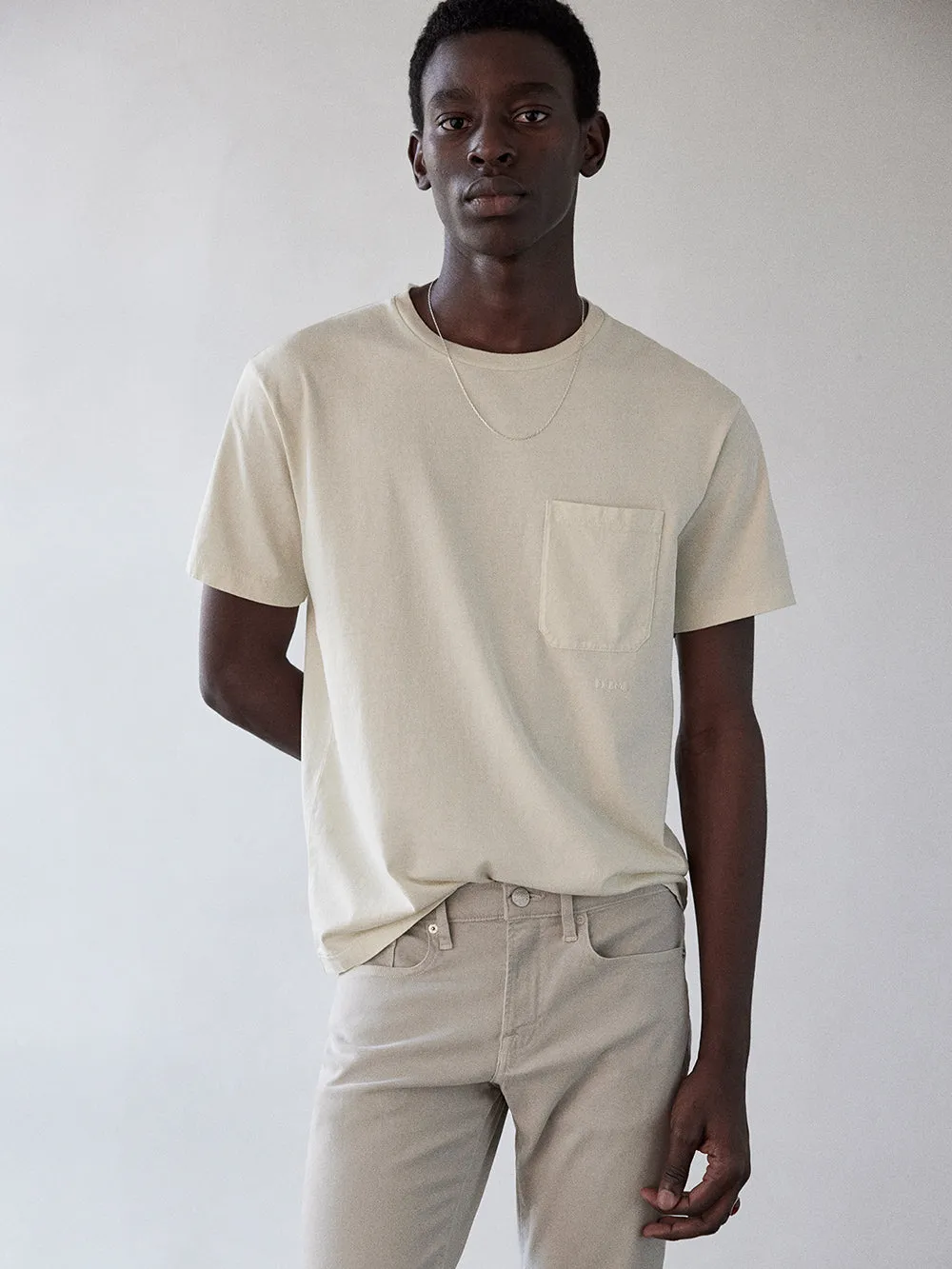 Vintage Tee -- White Sand sold by Frame Denim product image thumbnail 2
