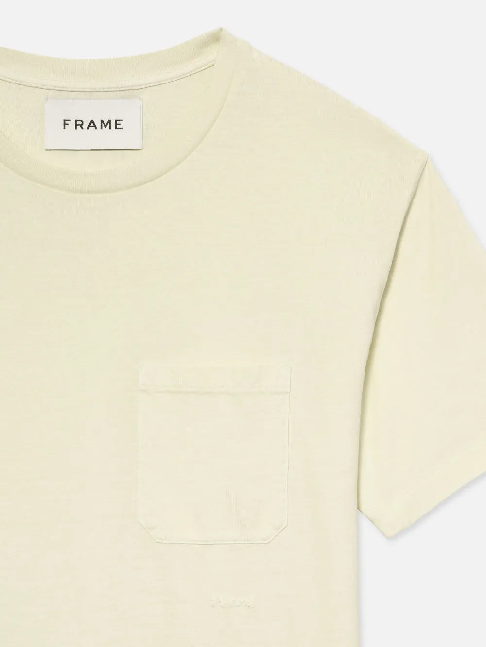Vintage Tee -- White Sand sold by Frame Denim product image thumbnail 3