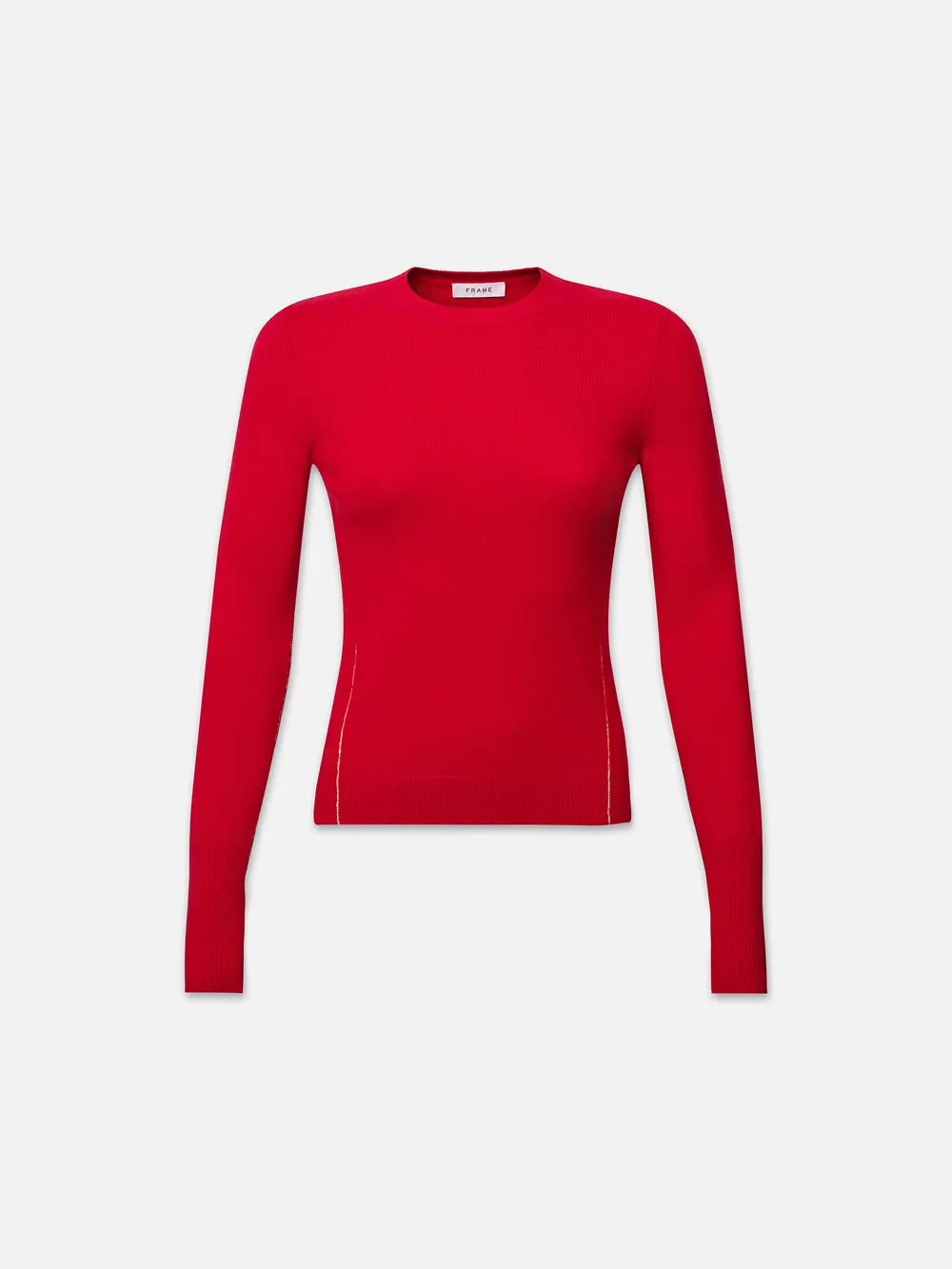 Lunar New Year Cashmere Crew -- Red sold by Frame Denim