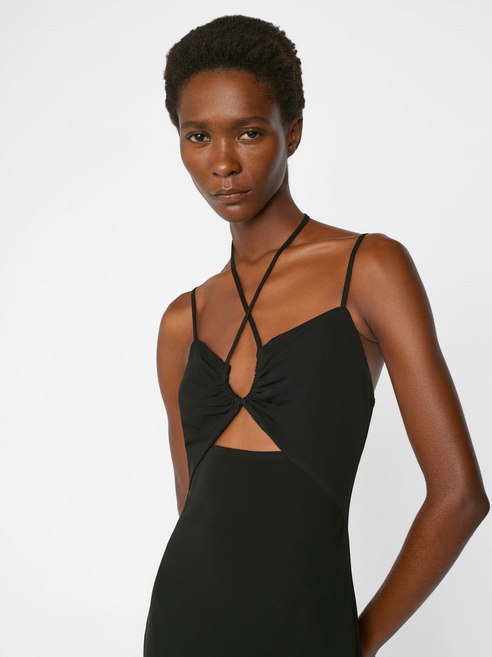 Strappy Knit Dress -- Noir sold by Frame Denim product image thumbnail 2