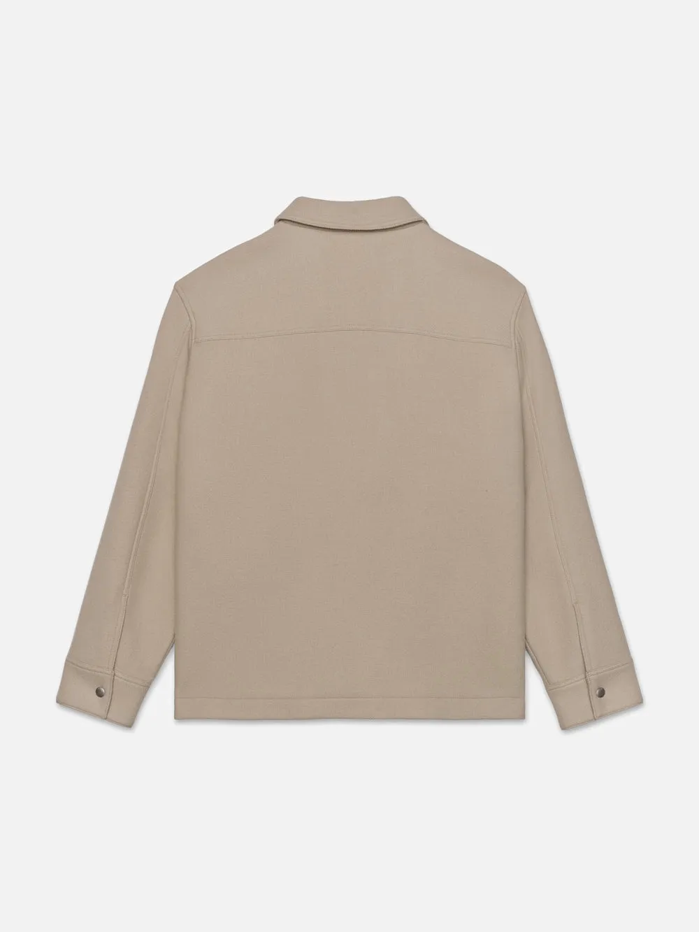 Textured Wool Jacket -- Warm Khaki sold by Frame Denim product image thumbnail 3