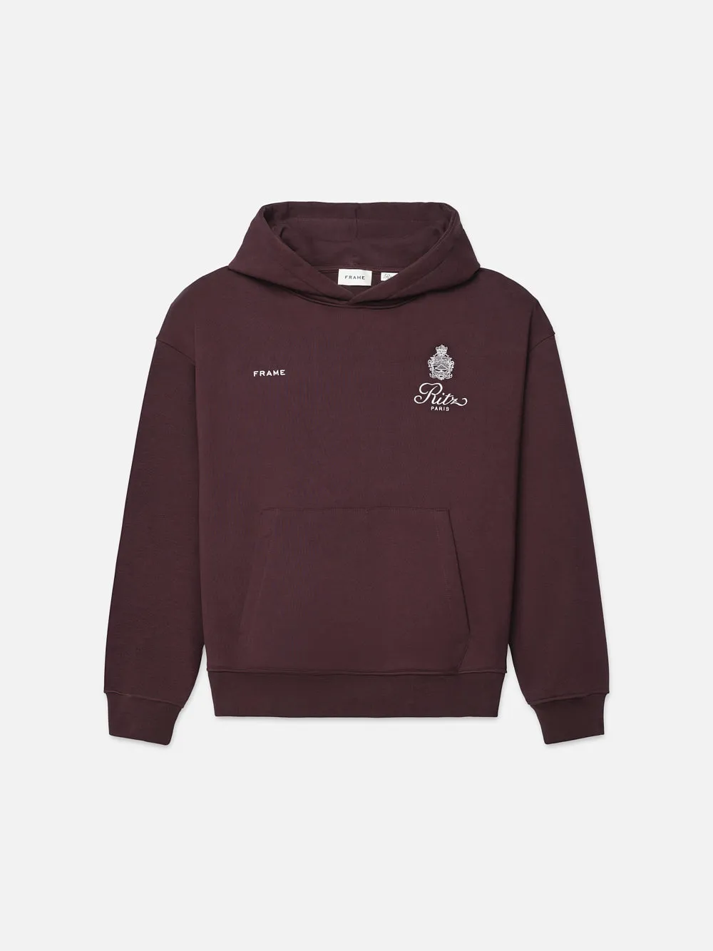 Ritz Men's Hoodie -- Bordeaux sold by Frame Denim