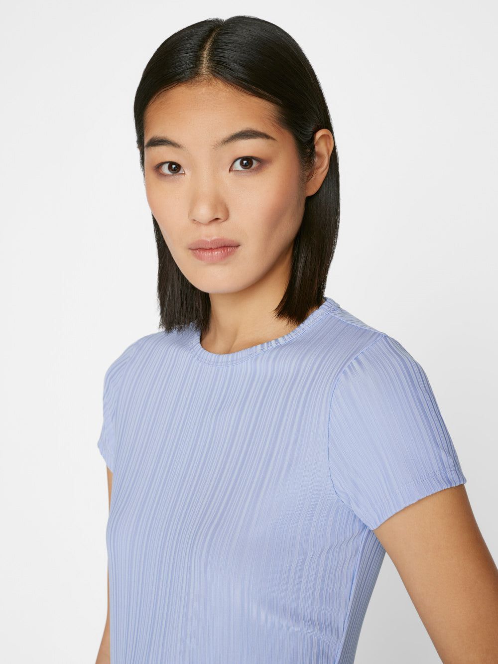 Shrunken Tee -- Oxford Blue sold by Frame Denim product image thumbnail 3