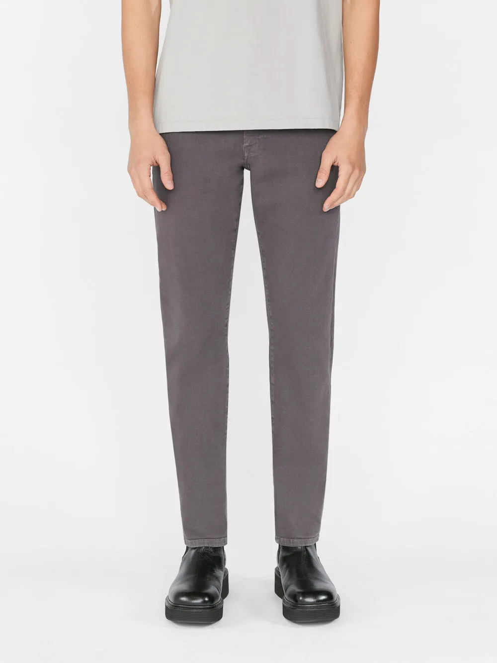 L'Homme Slim Twill -- Garage Faded Black sold by Frame Denim product image thumbnail 3