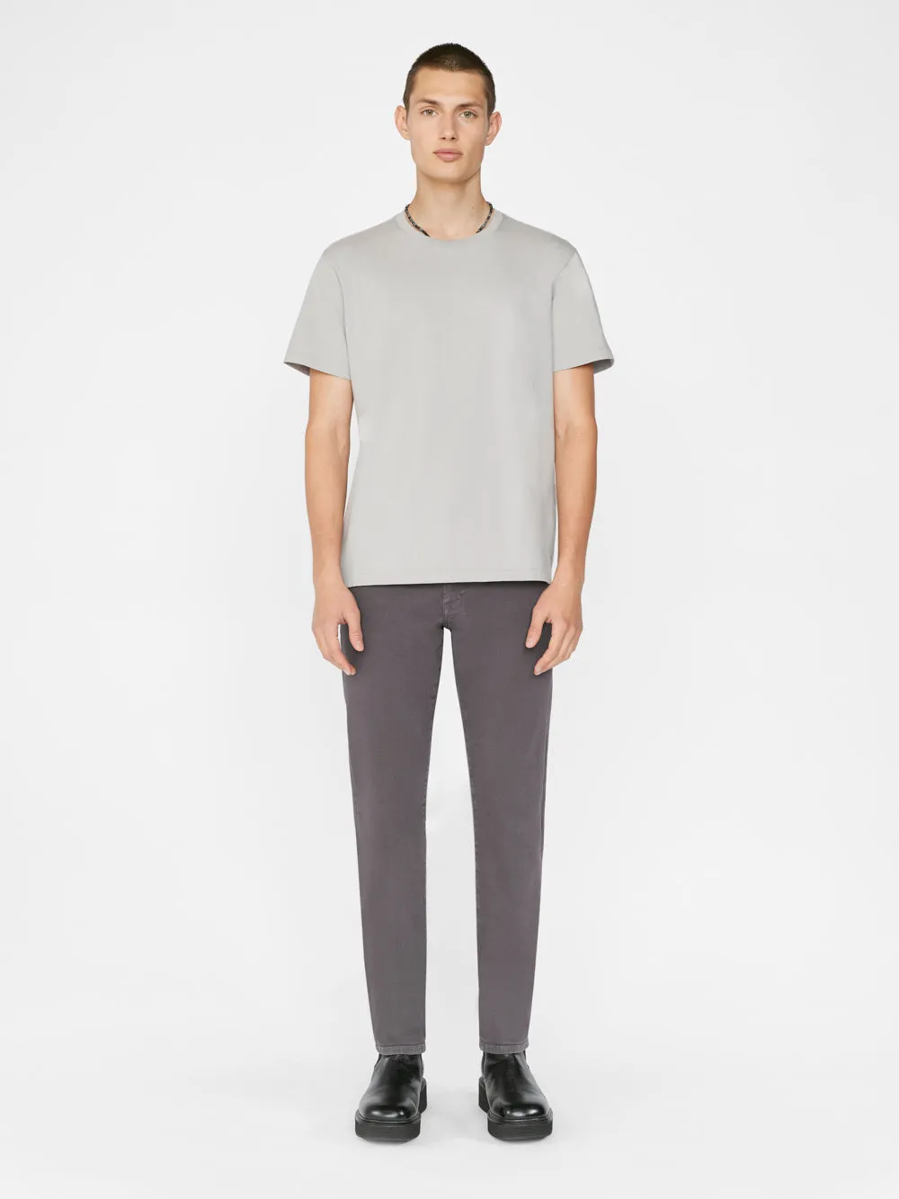 L'Homme Slim Twill -- Garage Faded Black sold by Frame Denim product image thumbnail 2