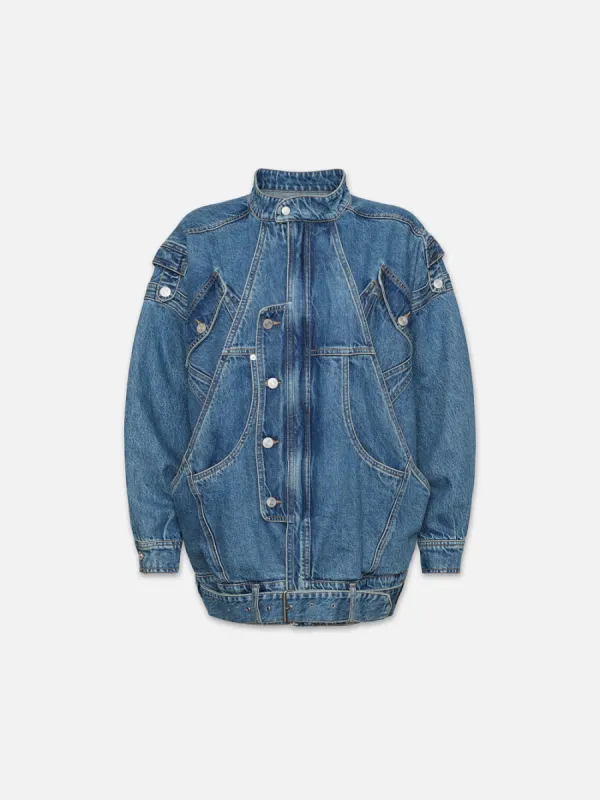 The MC Denim Jacket -- Pond sold by Frame Denim
