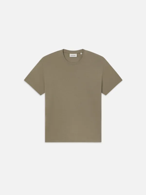 Duo Fold Tee -- Dry Sage sold by Frame Denim