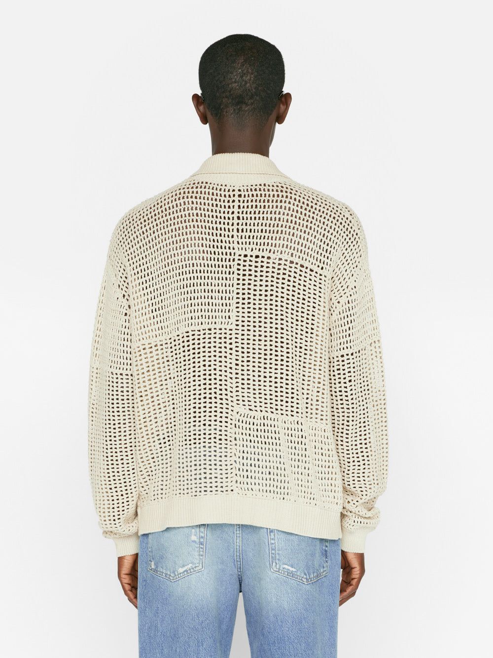 Tonal Crochet -- Ecru sold by Frame Denim product image thumbnail 7