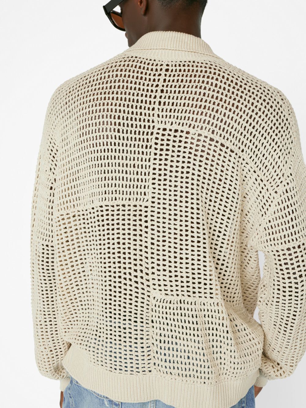 Tonal Crochet -- Ecru sold by Frame Denim product image thumbnail 4