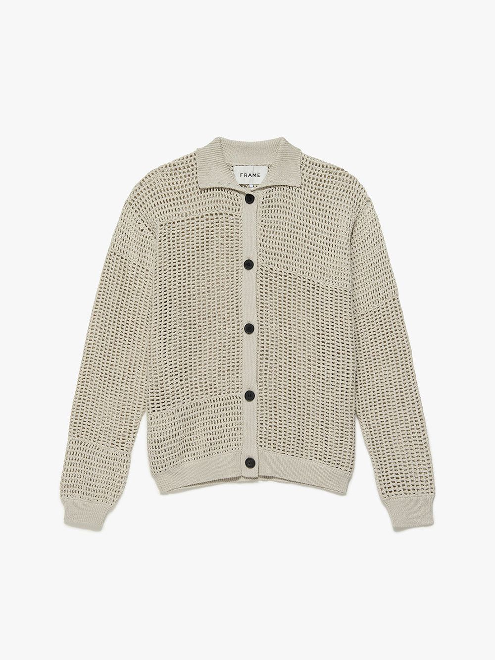 Tonal Crochet -- Ecru sold by Frame Denim