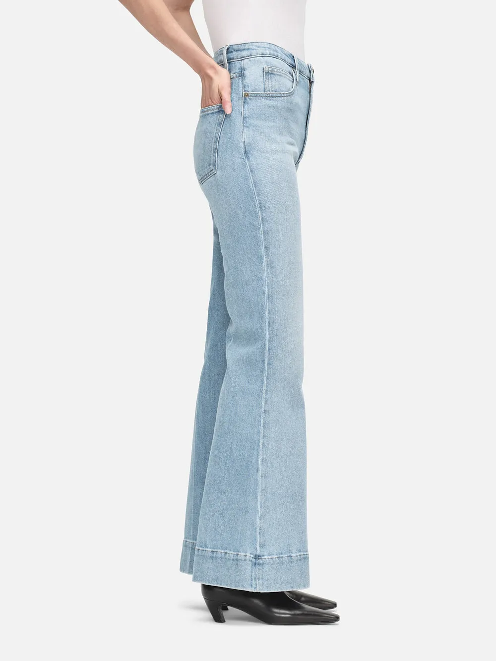 The Extreme Flare Ankle -- Lovejoy sold by Frame Denim product image thumbnail 4