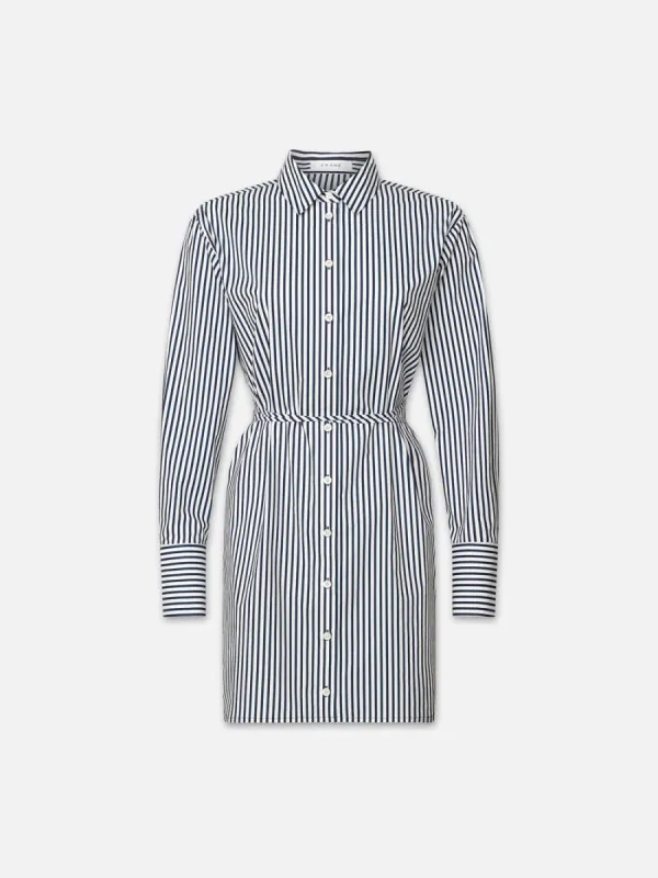 Mini Shirt Dress -- Blanc Multi sold by Frame Denim