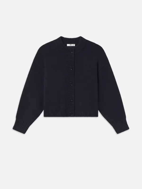 Chunky Femme Cardi -- Navy sold by Frame Denim