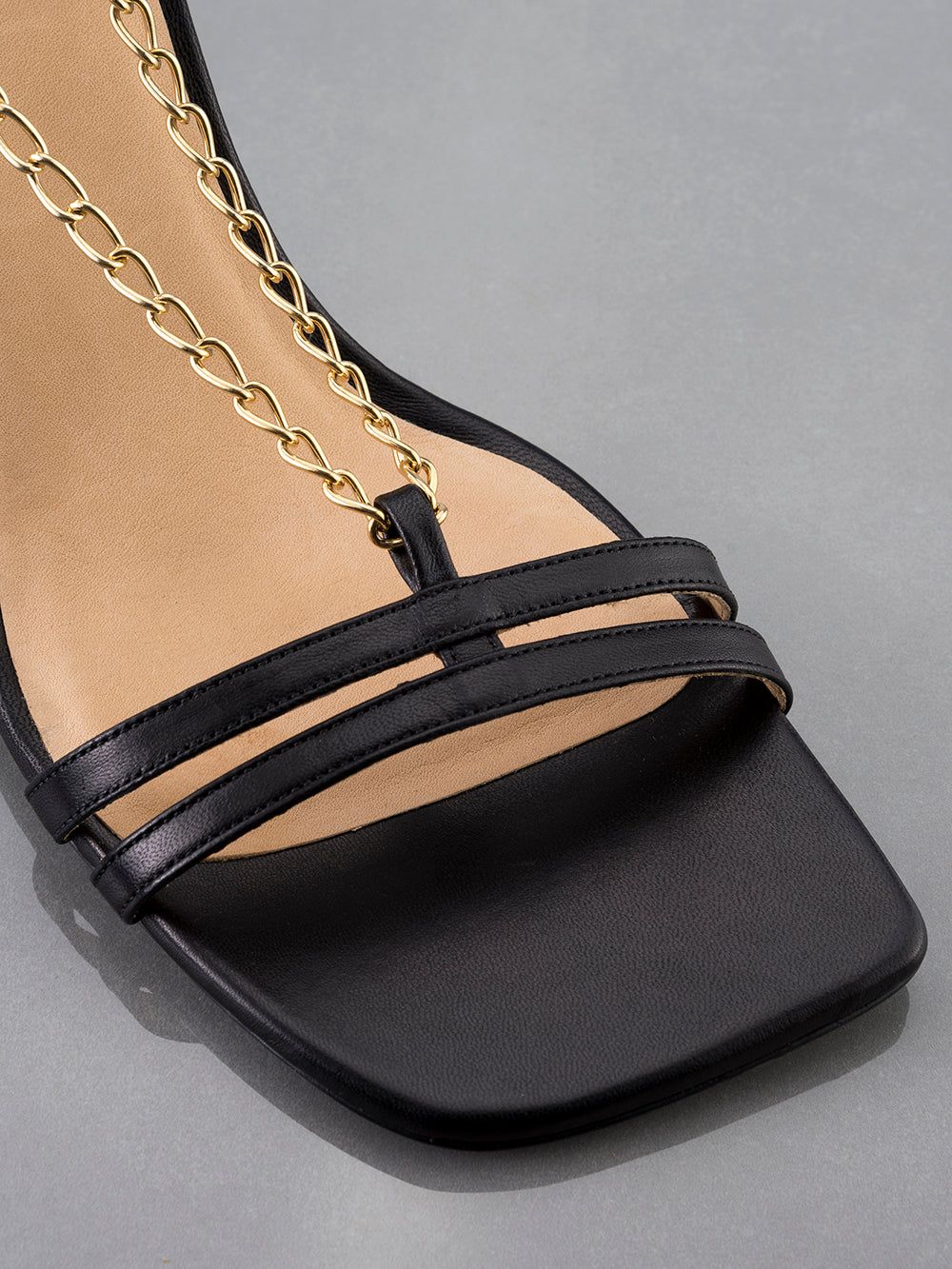 Le Tati Chain Sandal -- Noir sold by Frame Denim product image thumbnail 2