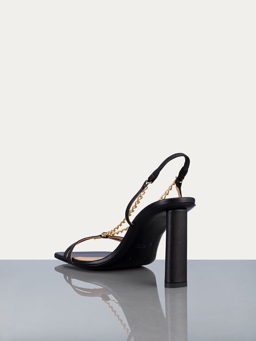 Le Tati Chain Sandal -- Noir sold by Frame Denim product image thumbnail 3