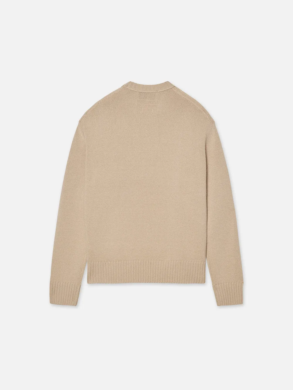 Cashmere Crewneck Sweater -- Sand Beige sold by Frame Denim product image thumbnail 3