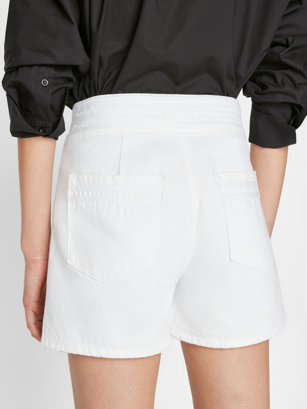 Triple Stitch Detail Short -- Blanc sold by Frame Denim product image thumbnail 3