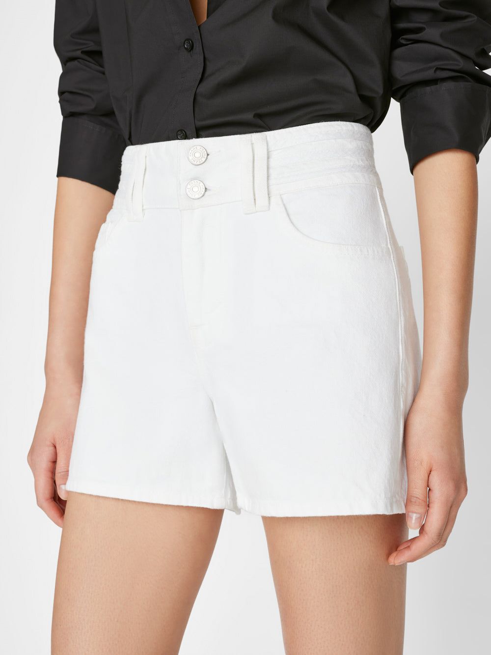 Triple Stitch Detail Short -- Blanc sold by Frame Denim product image thumbnail 4