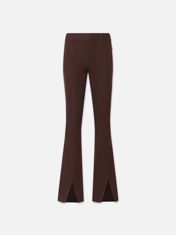 Le High Flare Split Trouser -- Espresso sold by Frame Denim