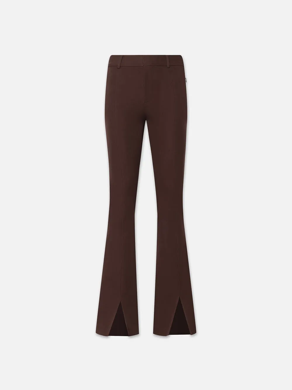 Le High Flare Split Trouser -- Espresso sold by Frame Denim