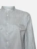 Femme Pocket Shirt -- Sky Blue Multi sold by Frame Denim