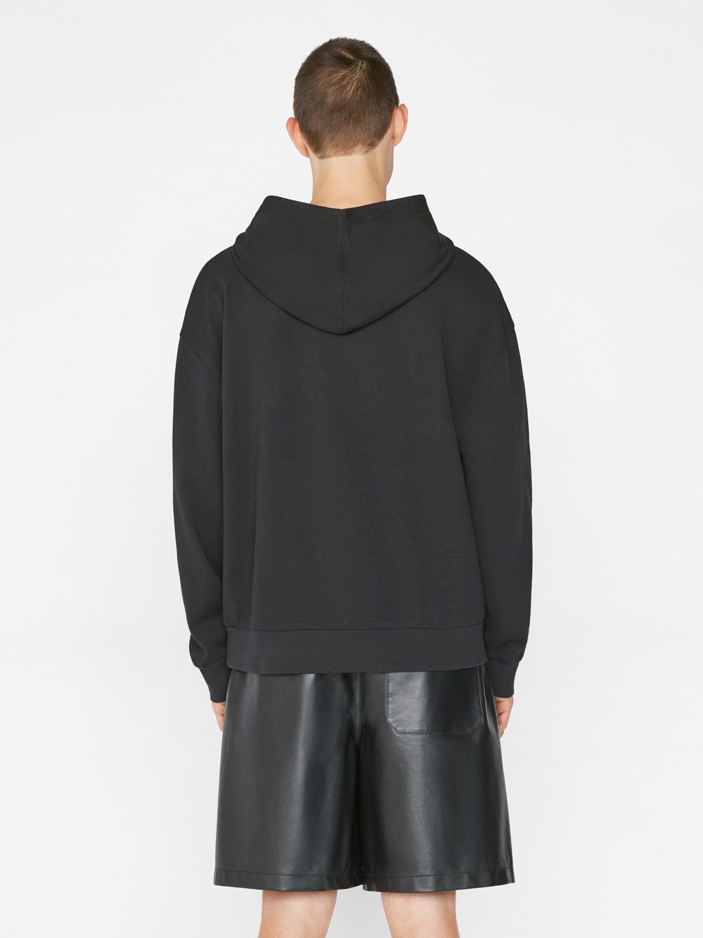 Duo Fold Hoodie -- Noir sold by Frame Denim product image thumbnail 7