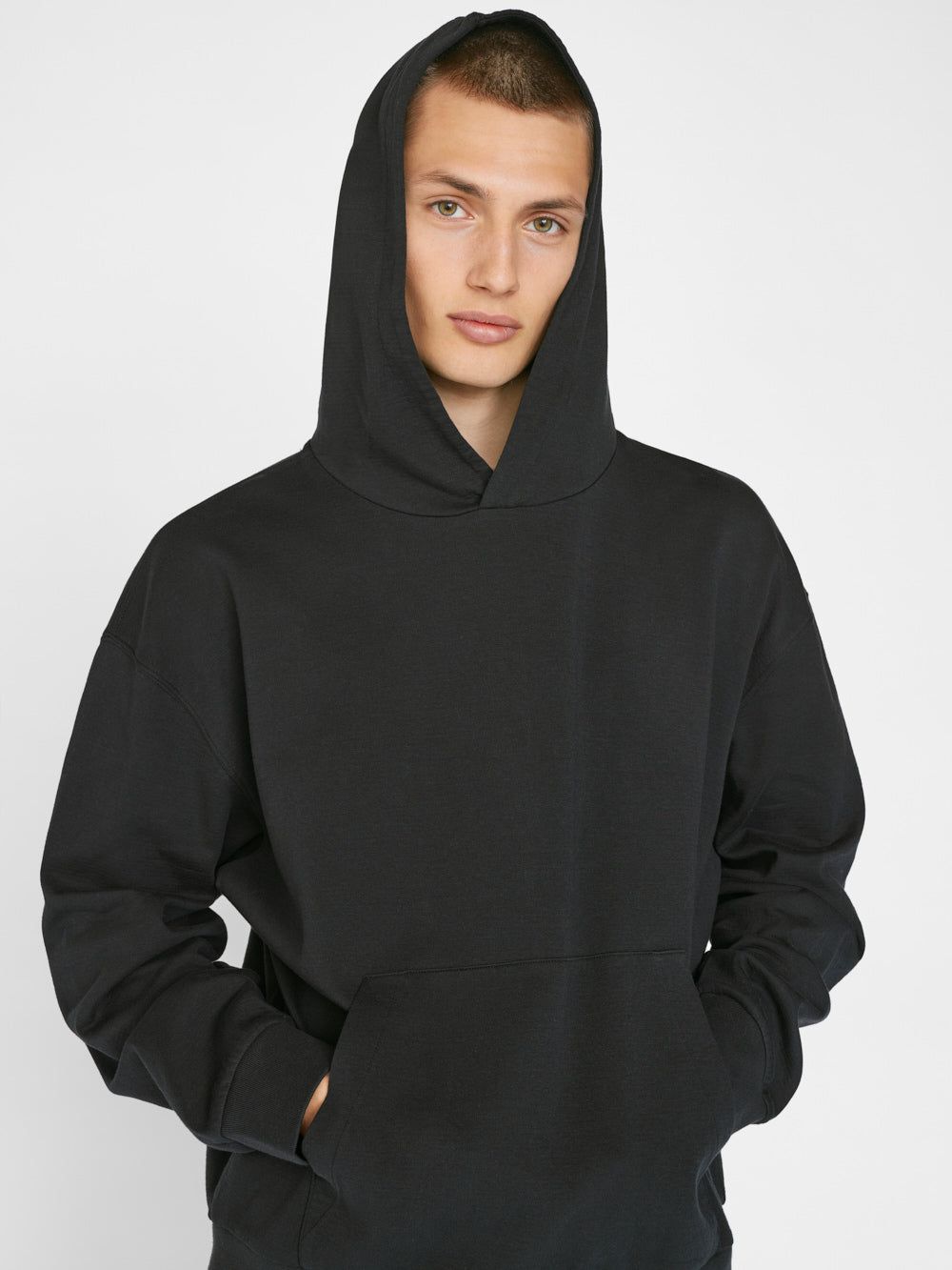 Duo Fold Hoodie -- Noir sold by Frame Denim product image thumbnail 8