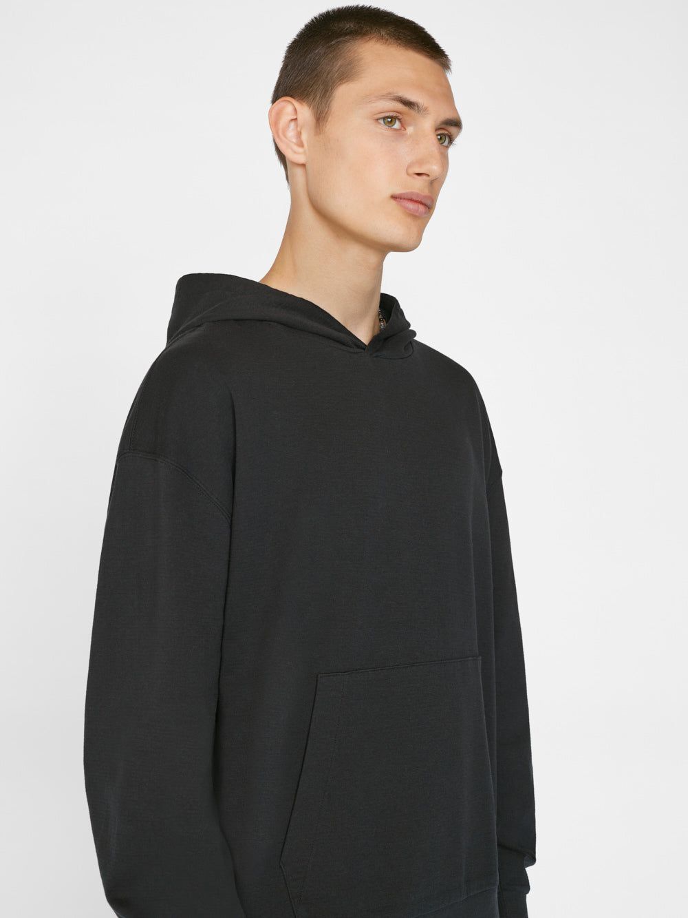 Duo Fold Hoodie -- Noir sold by Frame Denim product image thumbnail 5
