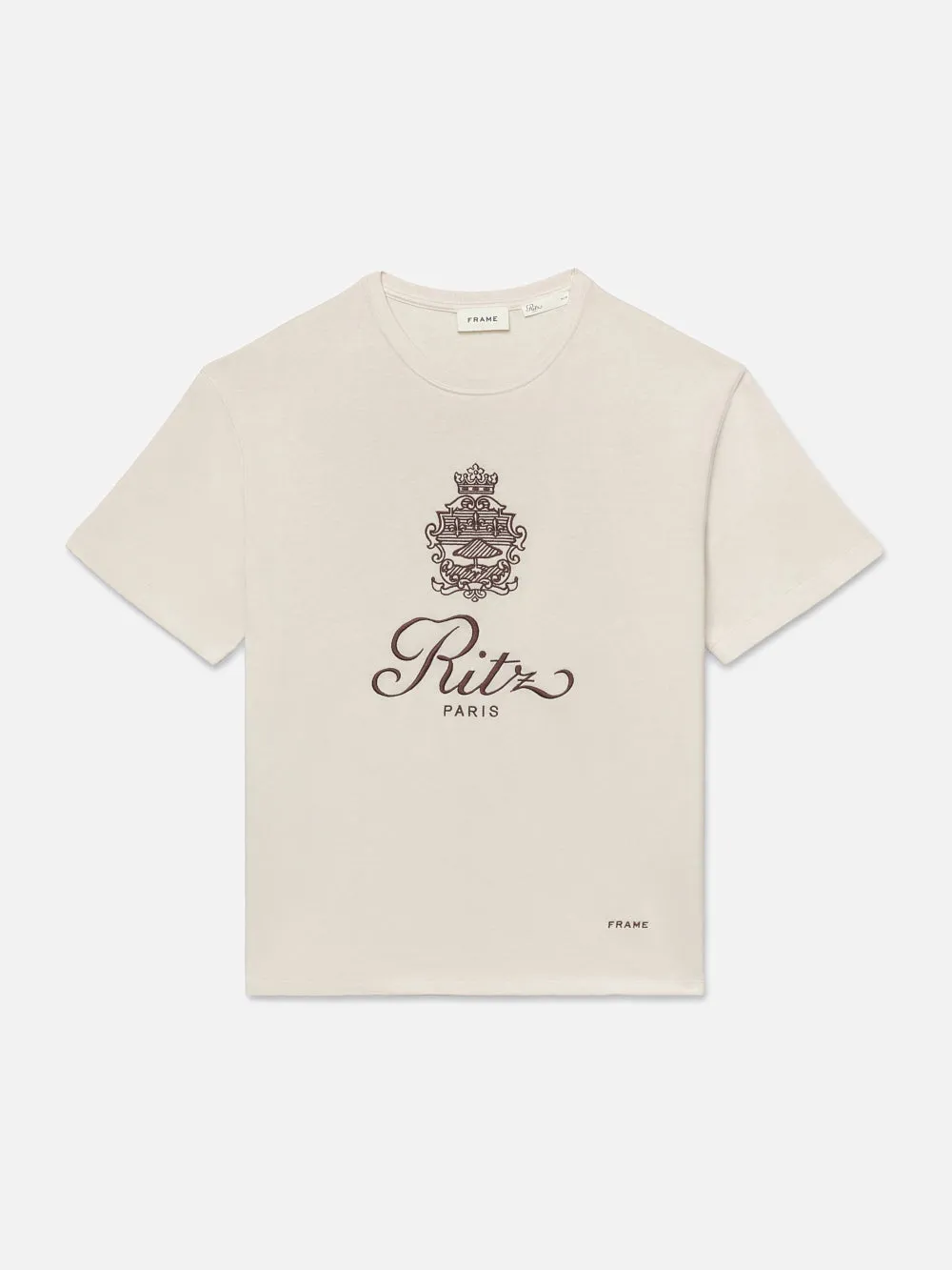 Ritz Men's Tee -- Cream sold by Frame Denim