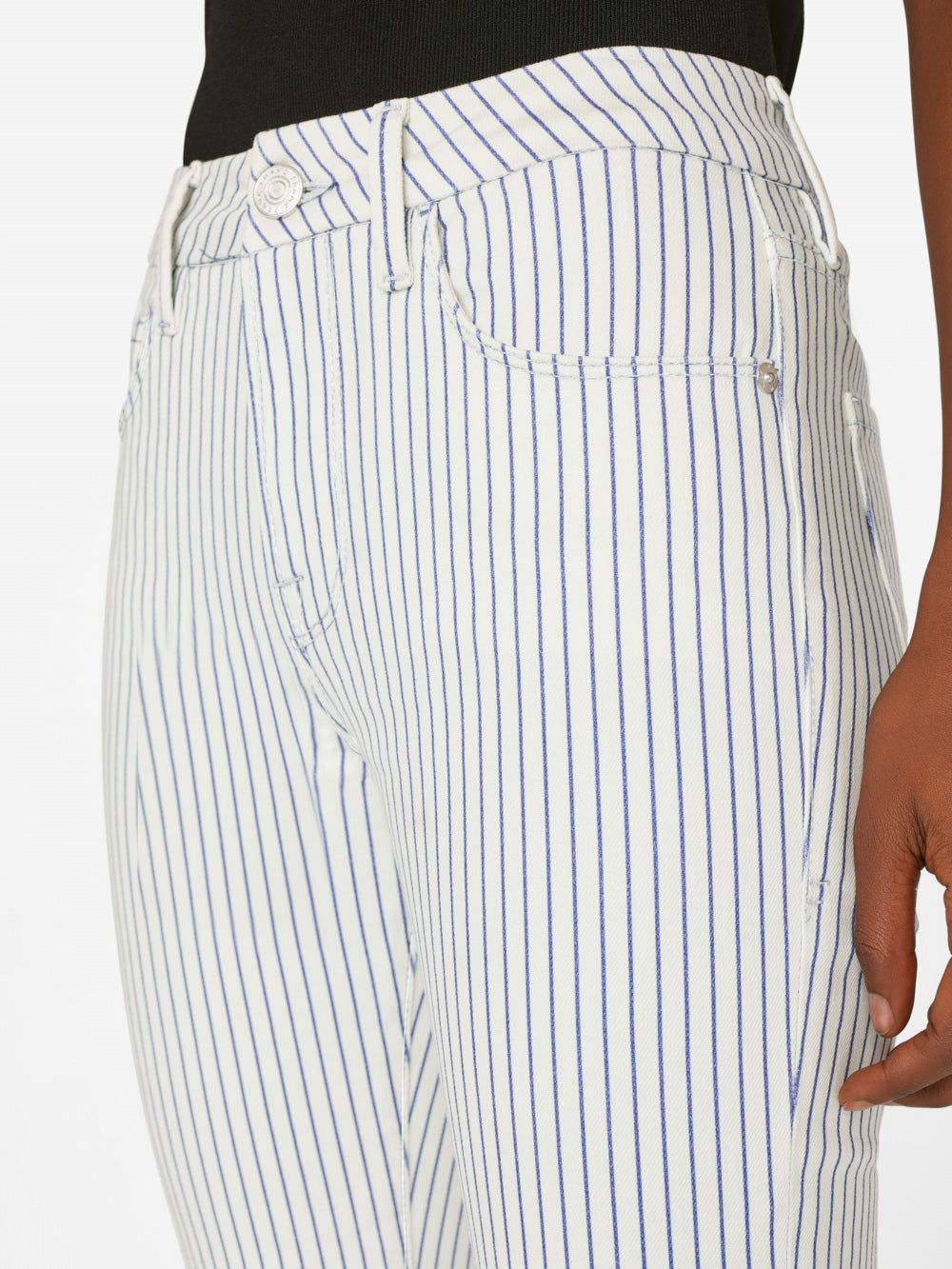 Le Crop Mini Boot -- Cobalt Multi sold by Frame Denim product image thumbnail 4