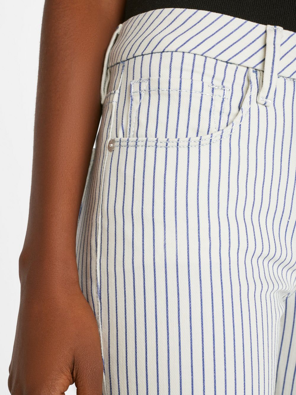 Le Crop Mini Boot -- Cobalt Multi sold by Frame Denim product image thumbnail 6