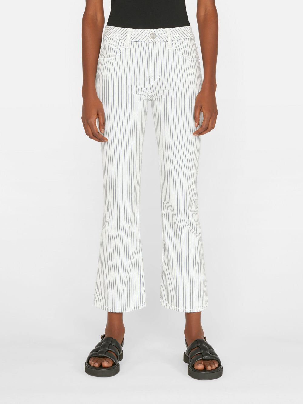 Le Crop Mini Boot -- Cobalt Multi sold by Frame Denim product image thumbnail 2