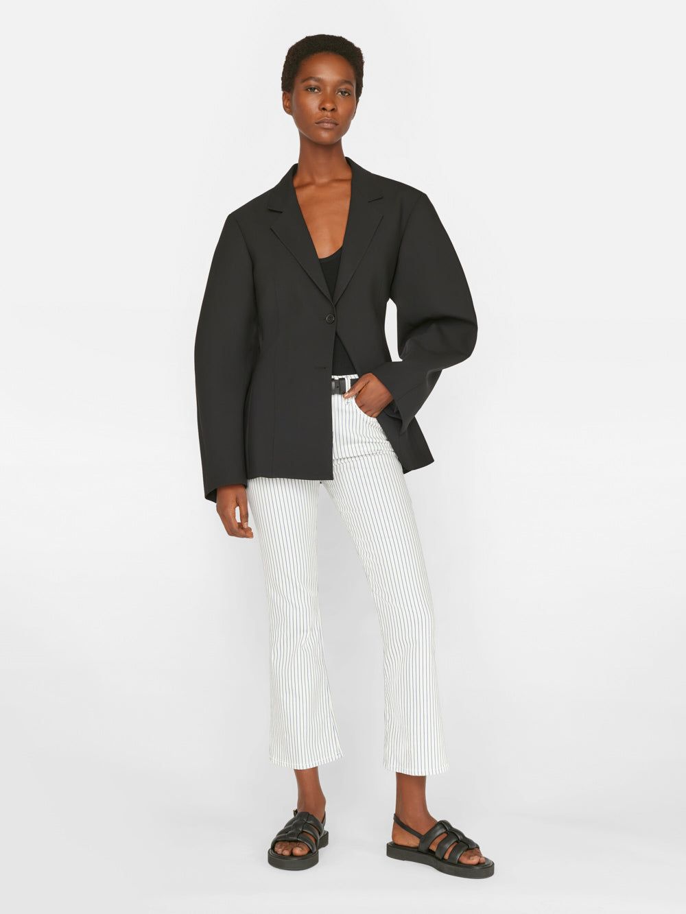 Le Crop Mini Boot -- Cobalt Multi sold by Frame Denim product image thumbnail 3