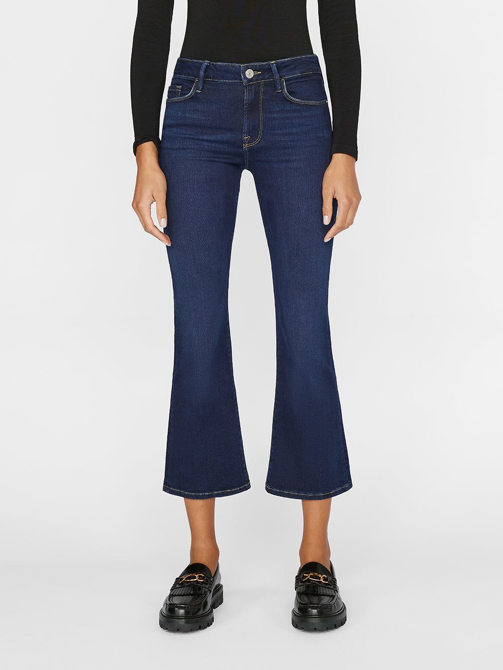 Le Crop Mini Boot -- Parkway sold by Frame Denim product image thumbnail 2