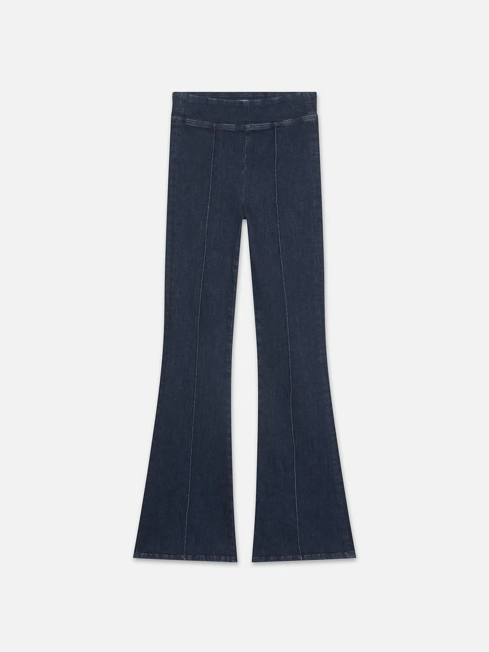 The Jetset Flare Pintuck -- Keller sold by Frame Denim