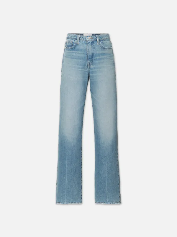 Le Jane Wide Leg -- Varsity Blues sold by Frame Denim