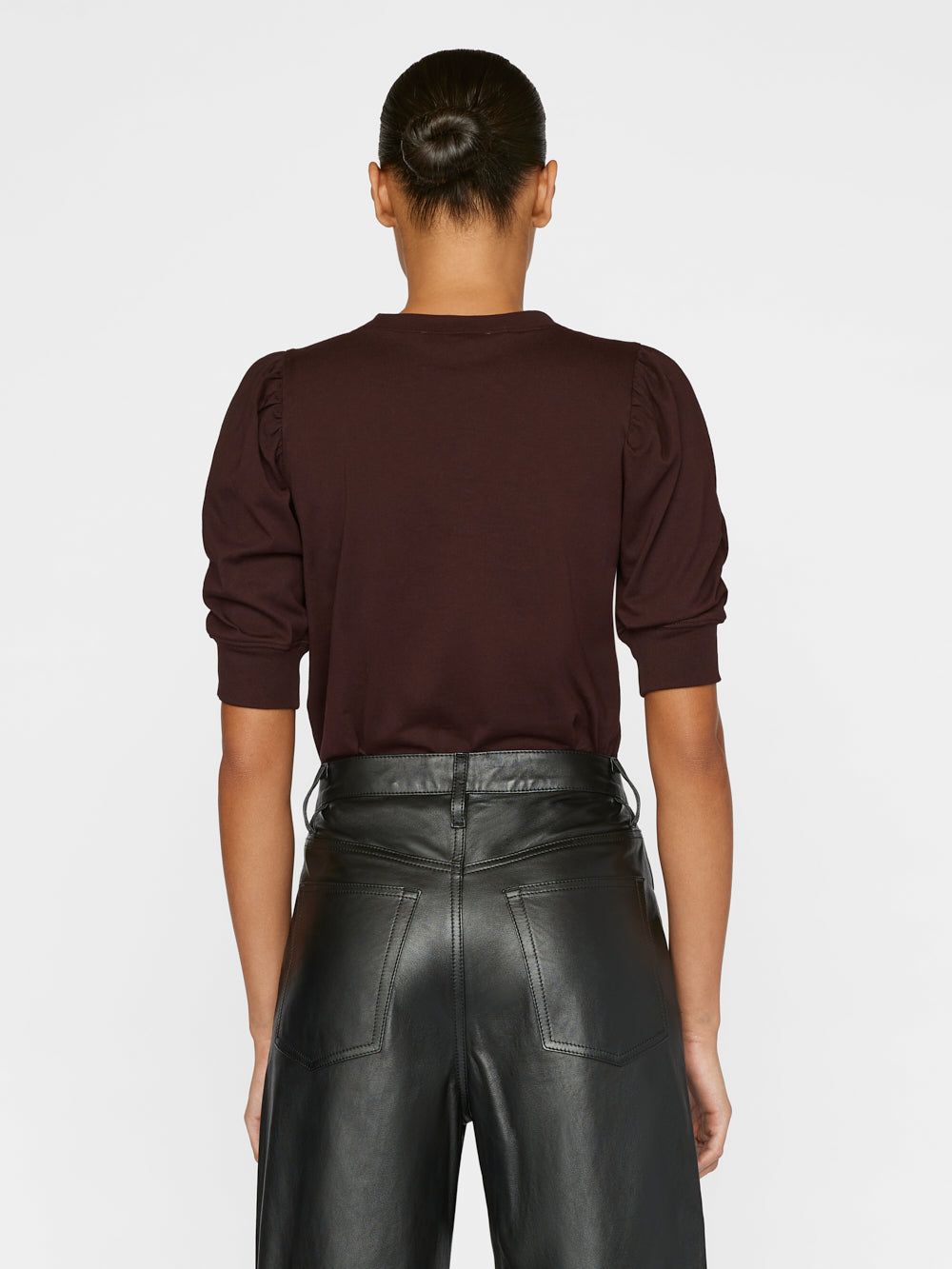 Frankie Tee -- Burgundy sold by Frame Denim product image thumbnail 6