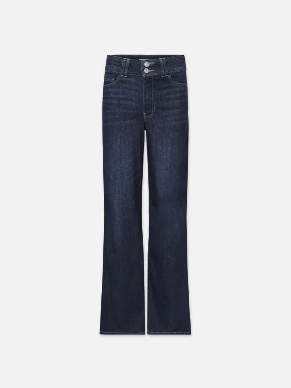 Triple Binding Slim Palazzo -- Fife made by Frame Denim